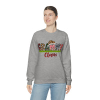 Grammy Claus Unisex Heavy Blend Crewneck Sweatshirt! Winter Vibes!