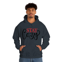 Stay Cozy Holiday Unisex Heavy Blend Hooded Sweatshirt! Winter Vibes!