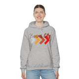 Kansas City Football Arrow Colors Unisex Heavy Blend Hooded Sweatshirt! Football Season!