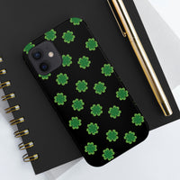 St. Patrick's Day Clover Tough Phone Cases, Case-Mate! Spring Vibes!