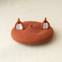 Unisex Frog Big Eye Wool Beret