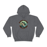 Grandpa's The Name and Fishing is My Game Fathers day Unisex Heavy Blend Hooded Sweatshirt!