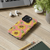 Pink Sunflower Tough Phone Cases, Case-Mate! Summer Vibes!