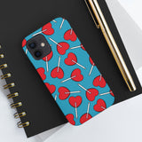 Valentines Day Candy Heart Lollypop Tough Phone Cases, Case-Mate! Spring Vibes!