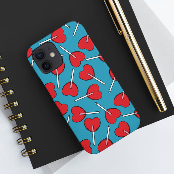 Valentines Day Candy Heart Lollypop Tough Phone Cases, Case-Mate! Spring Vibes!