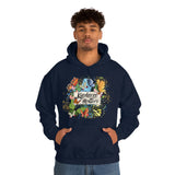 Kindness Matters Vintage Butterflies Unisex Heavy Blend Hooded Sweatshirt! Spring Vibes!