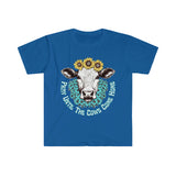 1 Vintage Pray Until The Cows Come Home Unisex Graphic Tees!