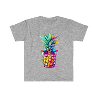 Pineapple Sunglasses Summer Time Fun Unisex Graphic Tees! Summer Vibes!