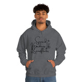 Spread Kindness Like Snowflakes Unisex Hooded Sweatshirt! Winter Vibes!