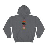 Mrs. Elf Unisex Heavy Blend Hooded Sweatshirt! Winter Vibes!