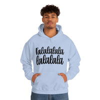 Falalalala lalala Christmas Unisex Heavy Blend Hooded Sweatshirt! Winter Vibes!