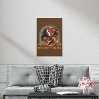 Vintage Music Sings To My Soul Premium Matte Vertical Posters!