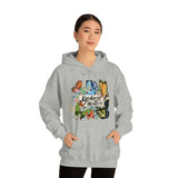 Kindness Matters Vintage Butterflies Unisex Heavy Blend Hooded Sweatshirt! Spring Vibes!