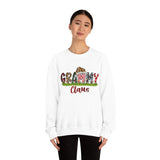 Grammy Claus Unisex Heavy Blend Crewneck Sweatshirt! Winter Vibes!