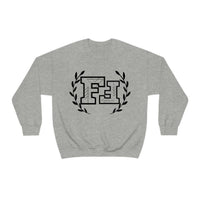 Freckled Fox Company Black Logo Unisex Heavy Blend Crewneck Sweatshirt! Merch! Spring Vibes!