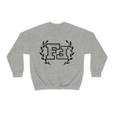 Freckled Fox Company Black Logo Unisex Heavy Blend Crewneck Sweatshirt! Merch! Spring Vibes!