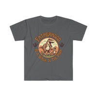 Fatherhood is a Walk in The Park Fathers Day Unisex Graphic Tees!
