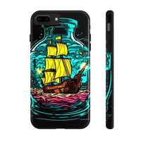 Ship in a Bottle Neon Colors Tough Phone Cases!