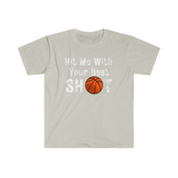 Freckled Fox Company, Graphic Tees, Hit me with your best shot, basketball tees, basketball, Kansas.