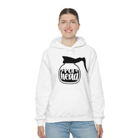 Pot Head Coffee Lovers Unisex Heavy Blend Hooded Sweatshirt! Sarcastic Vibes!