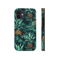 Teal Blue Pineapples Tough Phone Cases, Case-Mate! Summer Vibes!