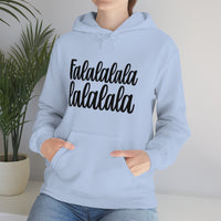 Falalalala lalala Christmas Unisex Heavy Blend Hooded Sweatshirt! Winter Vibes!