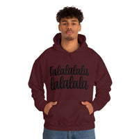 Falalalala lalala Christmas Unisex Heavy Blend Hooded Sweatshirt! Winter Vibes!