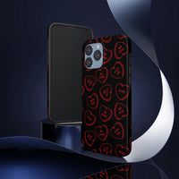 Valentines Day Candy Hearts Red and Black Tough Phone Cases, Case-Mate! Spring Vibes!