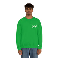 Basics Wear Anywhere Unisex Heavy Blend Crewneck Sweatshirt! Crown Edition! Basics!
