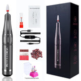 High-Speed Electric Nail Drill Machine - 35,000 RPM, Multi-functional Manicure Set