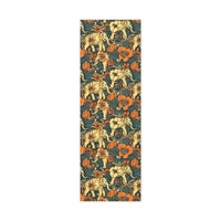 Vintage 70's Inspired Elephant Florals Canvas Gallery Wraps!