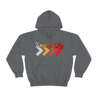 Kansas City Football Arrow Colors Unisex Heavy Blend Hooded Sweatshirt! Football Season!