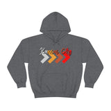 Kansas City Football Arrow Colors Unisex Heavy Blend Hooded Sweatshirt! Football Season!