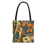 Vintage 70's Inspired Elephant Print Tote Bag!