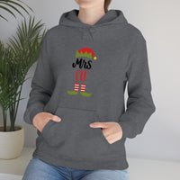 Mrs. Elf Unisex Heavy Blend Hooded Sweatshirt! Winter Vibes!