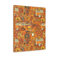 Vintage 70's Inspired Van Life Canvas Gallery Wraps!