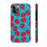 Valentines Day Candy Heart Lollypop Tough Phone Cases, Case-Mate! Spring Vibes!