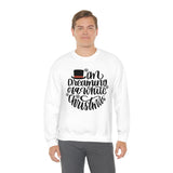 I'm Dreaming Of A White Christmas Unisex Heavy Blend Crewneck Sweatshirt! Winter Vibes!