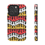 Kansas City Football Red Wave Tough Phone Cases, Football Season!