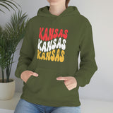 Kansas City Football Ride The Red Wave Unisex Heavy Blend Hooded Sweatshirt! Football Season! Spring Vibes!