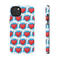 Valentines Day Dainty Heart Tough Phone Cases! Spring Vibes!