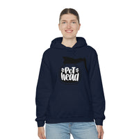 Pot Head Coffee Lovers Unisex Heavy Blend Hooded Sweatshirt! Sarcastic Vibes!