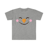 Freckled Fox Company, Graphic Tees, Snowman Smile, Grinning Snowman, Kansas City.