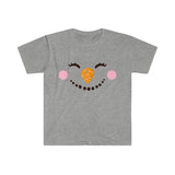 Freckled Fox Company, Graphic Tees, Snowman Smile, Grinning Snowman, Kansas City.