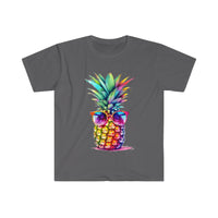 Pineapple Sunglasses Summer Time Fun Unisex Graphic Tees! Summer Vibes!