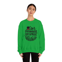 I'm Dreaming Of A White Christmas Unisex Heavy Blend Crewneck Sweatshirt! Winter Vibes!