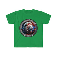 One Nation Under God Lion Independence Day Unisex Graphic Tees!