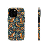 Vintage 70's Foxy Florals Tough Phone Cases, Case-Mate!