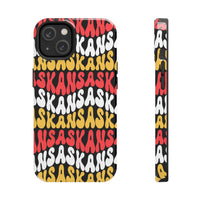 Kansas City Football Red Wave Tough Phone Cases, Football Season!