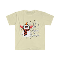 Snowman, Tis The Season To Sparkle, Kansas, Graphic Tees, Freckled Fox Company